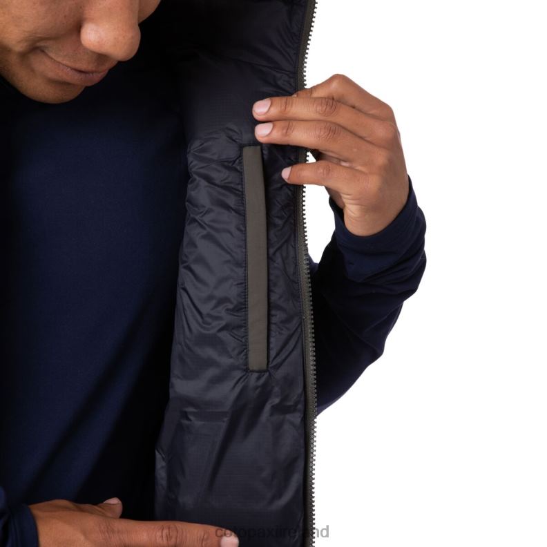 Solazo Down Vest Men Cotopaxi Iron/Black VPHP4134 Clothing