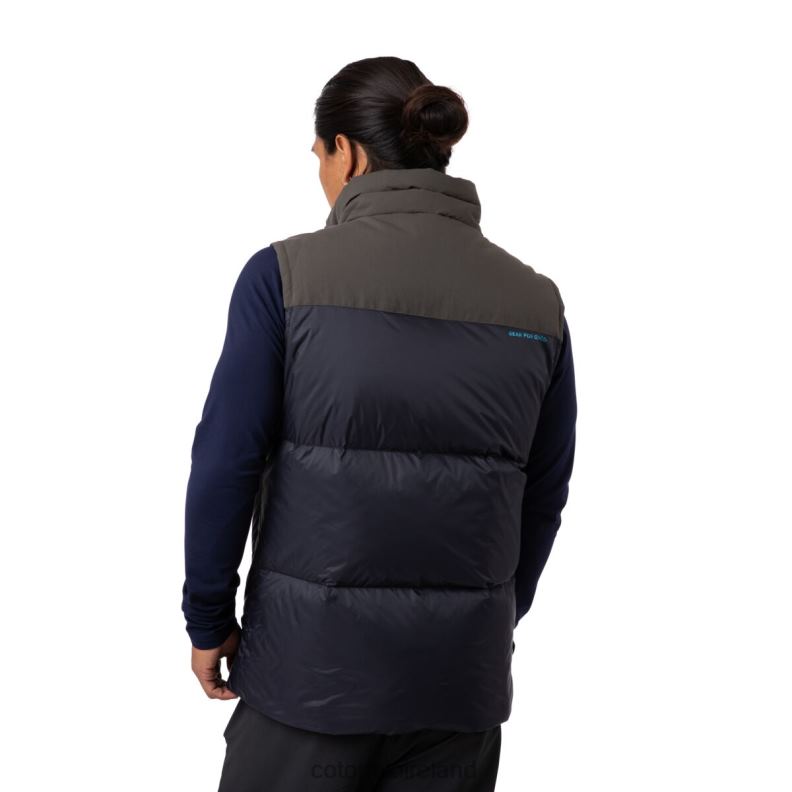 Solazo Down Vest Men Cotopaxi Iron/Black VPHP4134 Clothing