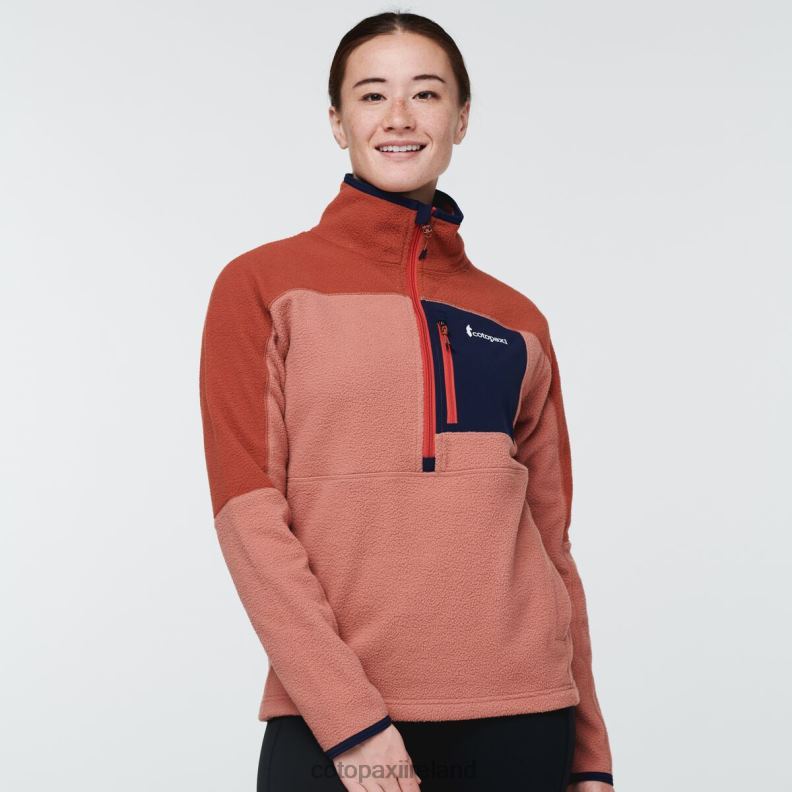 Abrazo Half Zip Fleece Women Cotopaxi Spice/Earthen VPHP435 Clothing