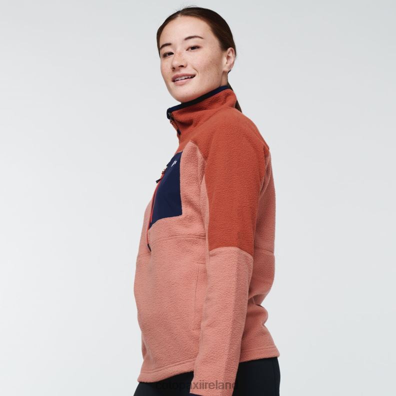 Abrazo Half Zip Fleece Women Cotopaxi Spice/Earthen VPHP435 Clothing