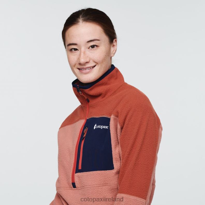 Abrazo Half Zip Fleece Women Cotopaxi Spice/Earthen VPHP435 Clothing