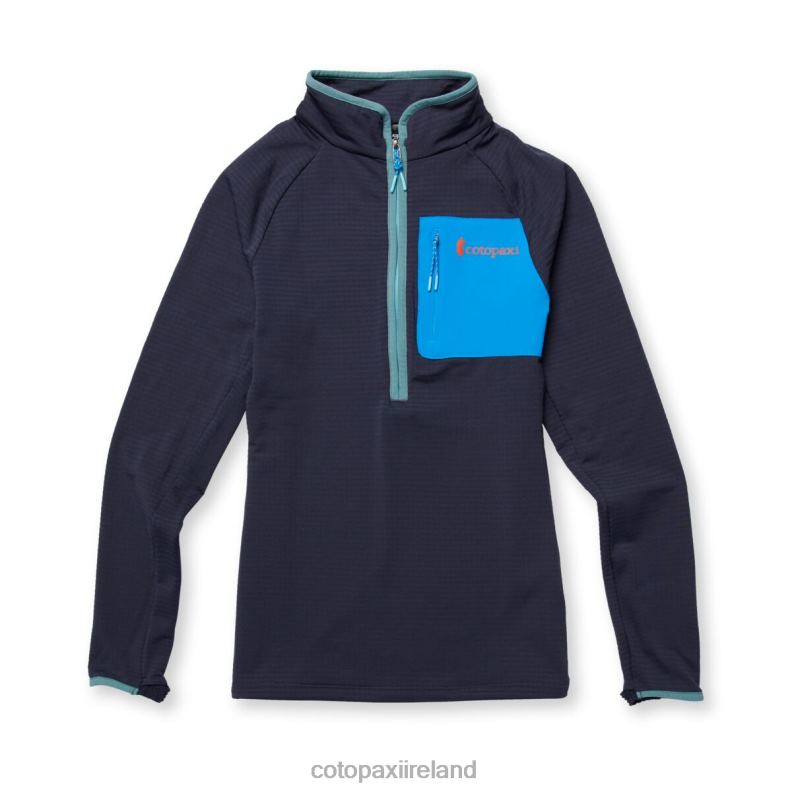 Otero Fleece Half-Zip Pullover Women Cotopaxi Graphite VPHP422 Clothing