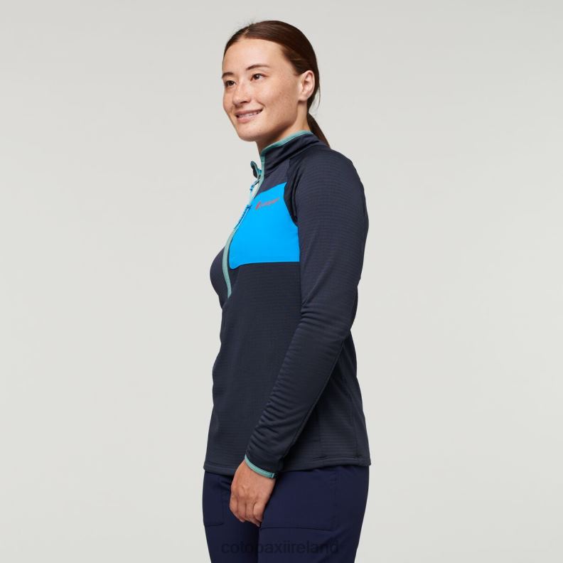 Otero Fleece Half-Zip Pullover Women Cotopaxi Graphite VPHP422 Clothing
