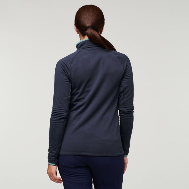 Otero Fleece Half-Zip Pullover Women Cotopaxi Graphite VPHP422 Clothing