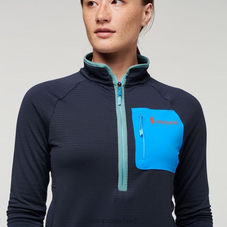 Otero Fleece Half-Zip Pullover Women Cotopaxi Graphite VPHP422 Clothing