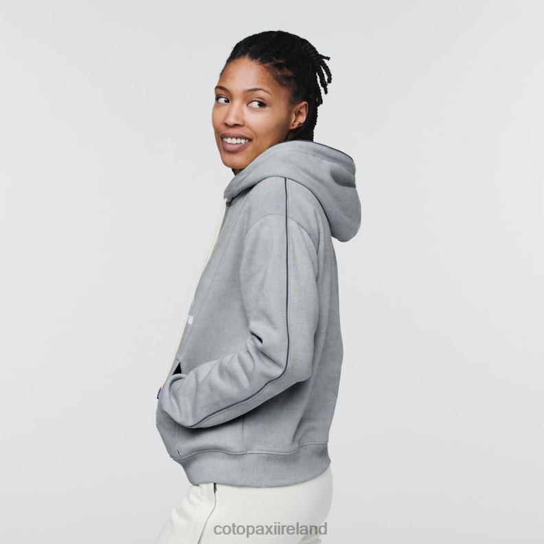 Do Good Hoodie Women Cotopaxi Heather Grey VPHP461 Clothing