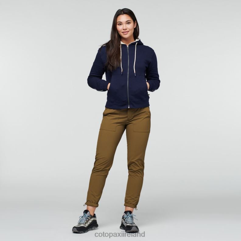 Do Good Organic Full-Zip Hoodie Women Cotopaxi Maritime VPHP458 Clothing