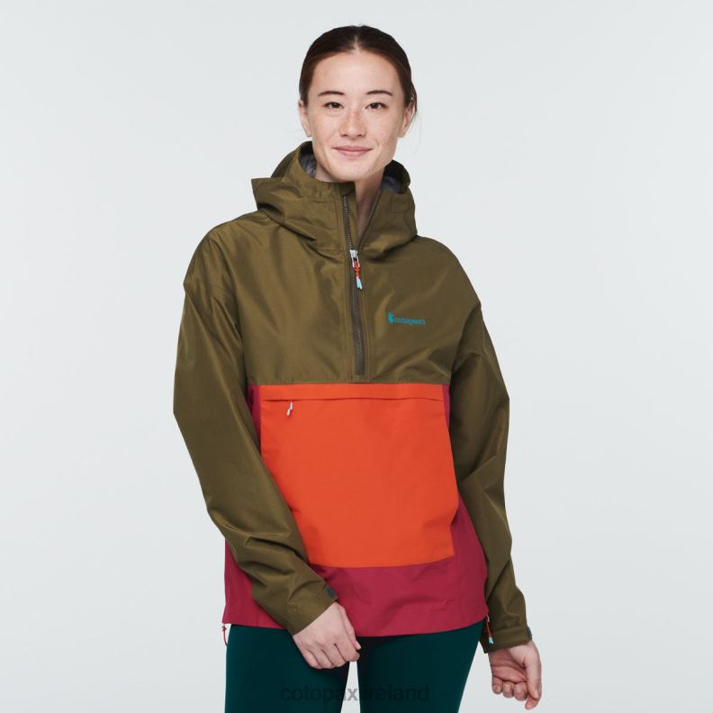 Cielo Rain Anorak Women Cotopaxi Oak VPHP417 Clothing