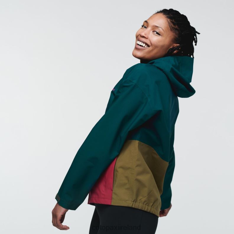 Cielo Rain Jacket Women Cotopaxi Deep Ocean VPHP418 Clothing