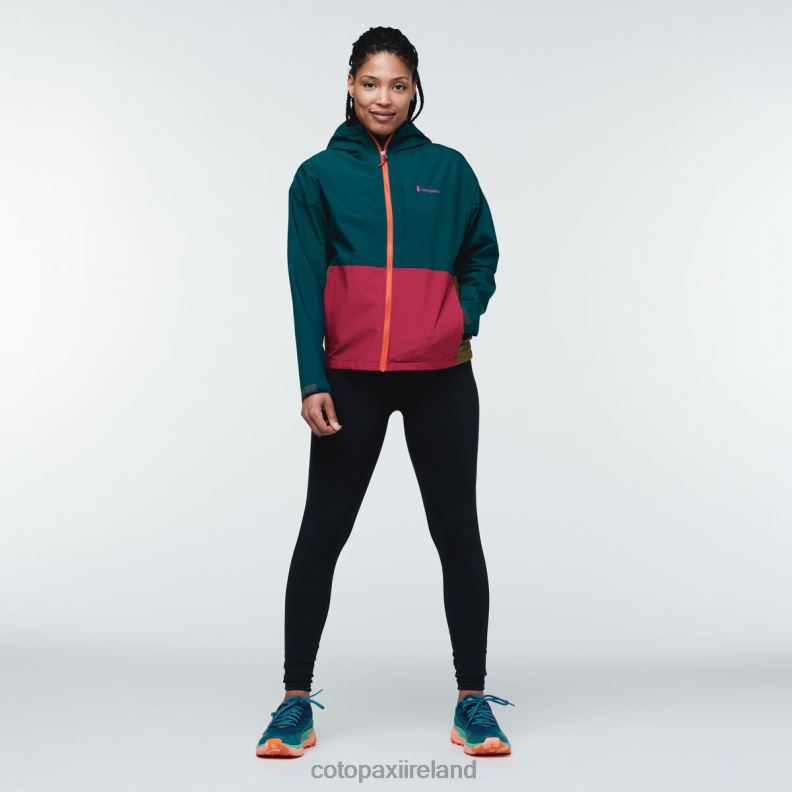 Cielo Rain Jacket Women Cotopaxi Deep Ocean VPHP418 Clothing