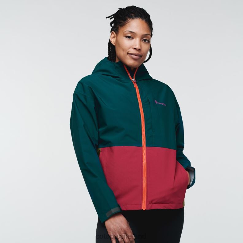Cielo Rain Jacket Women Cotopaxi Deep Ocean VPHP418 Clothing