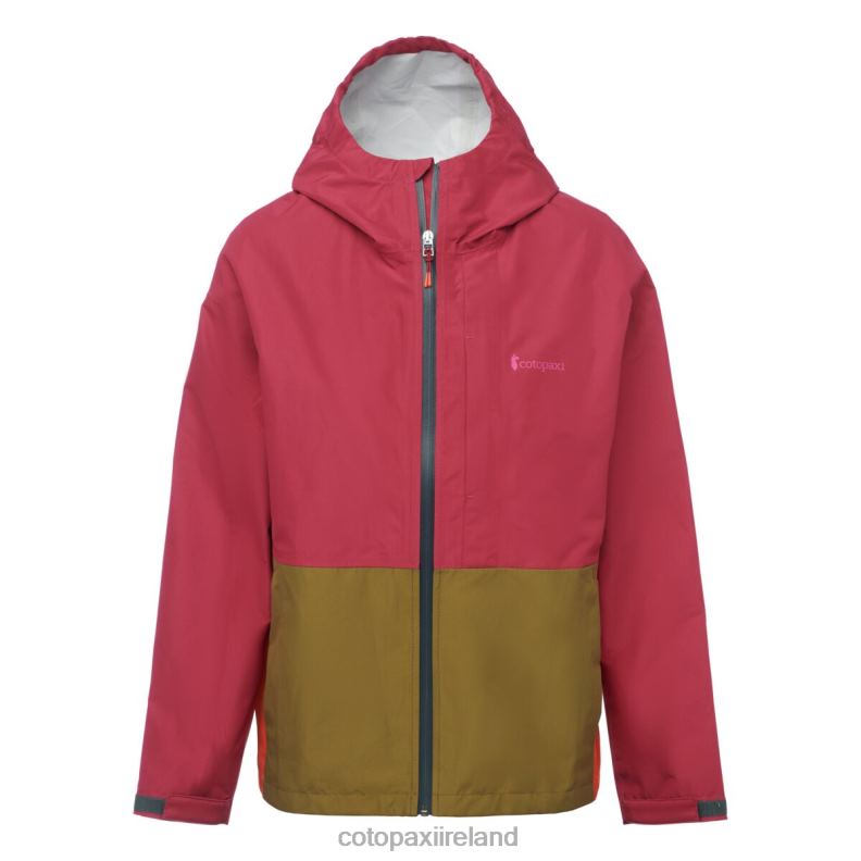 Cielo Rain Jacket Women Cotopaxi Raspberry VPHP410 Clothing