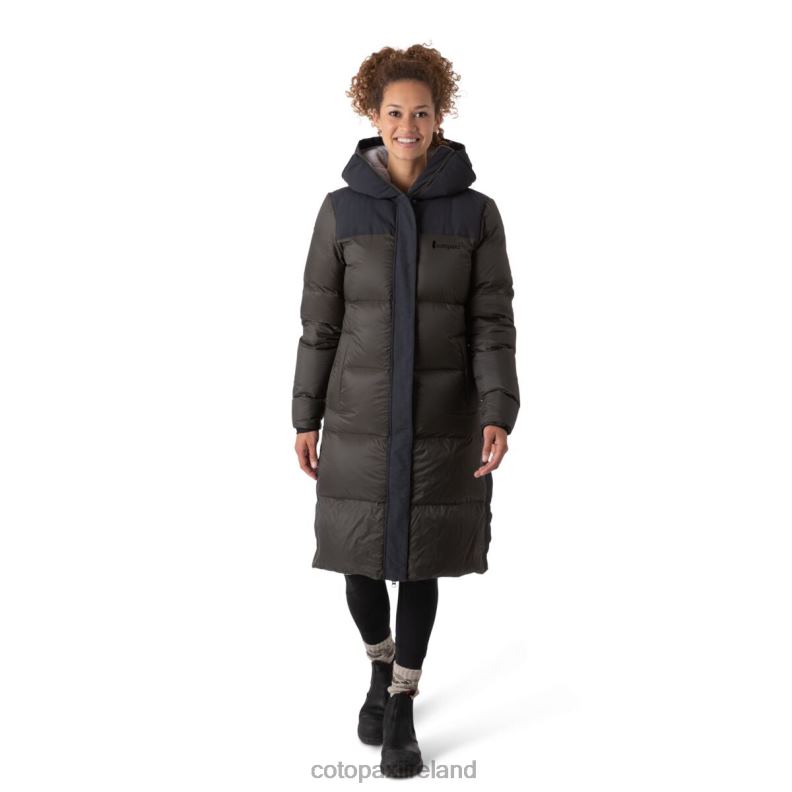 Solazo Down Parka Women Cotopaxi Black/Iron VPHP428 Clothing