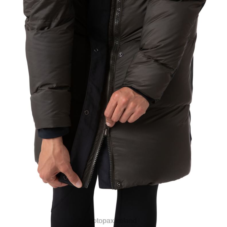 Solazo Down Parka Women Cotopaxi Black/Iron VPHP428 Clothing