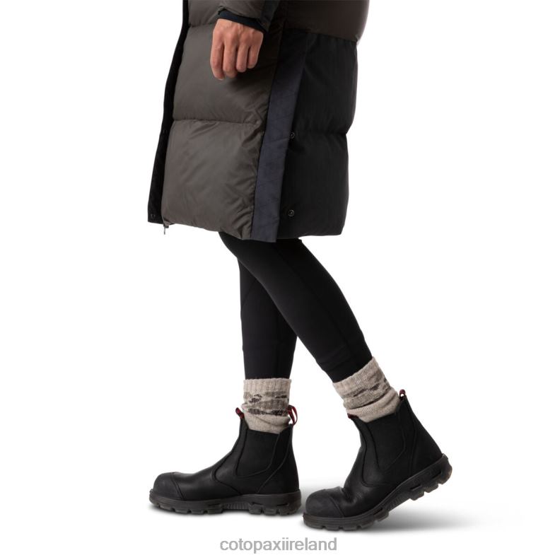 Solazo Down Parka Women Cotopaxi Black/Iron VPHP428 Clothing