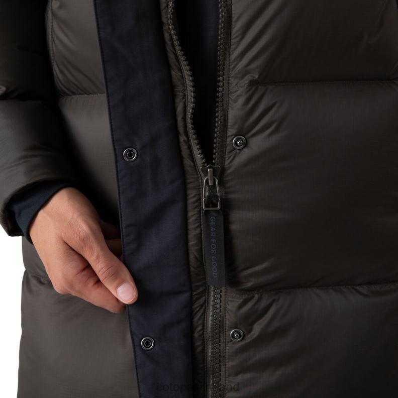 Solazo Down Parka Women Cotopaxi Black/Iron VPHP428 Clothing