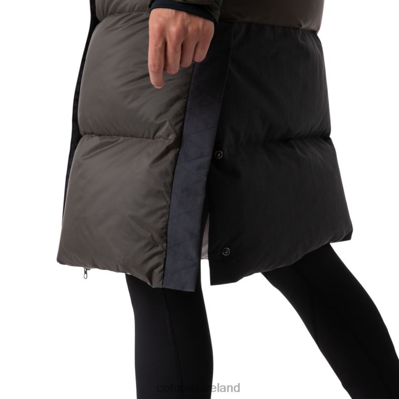 Solazo Down Parka Women Cotopaxi Black/Iron VPHP428 Clothing