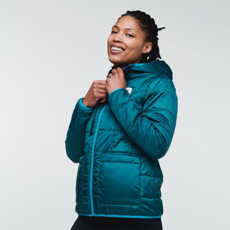 Teca Calido Hooded Jacket Women Cotopaxi Video Tape VPHP419 Clothing