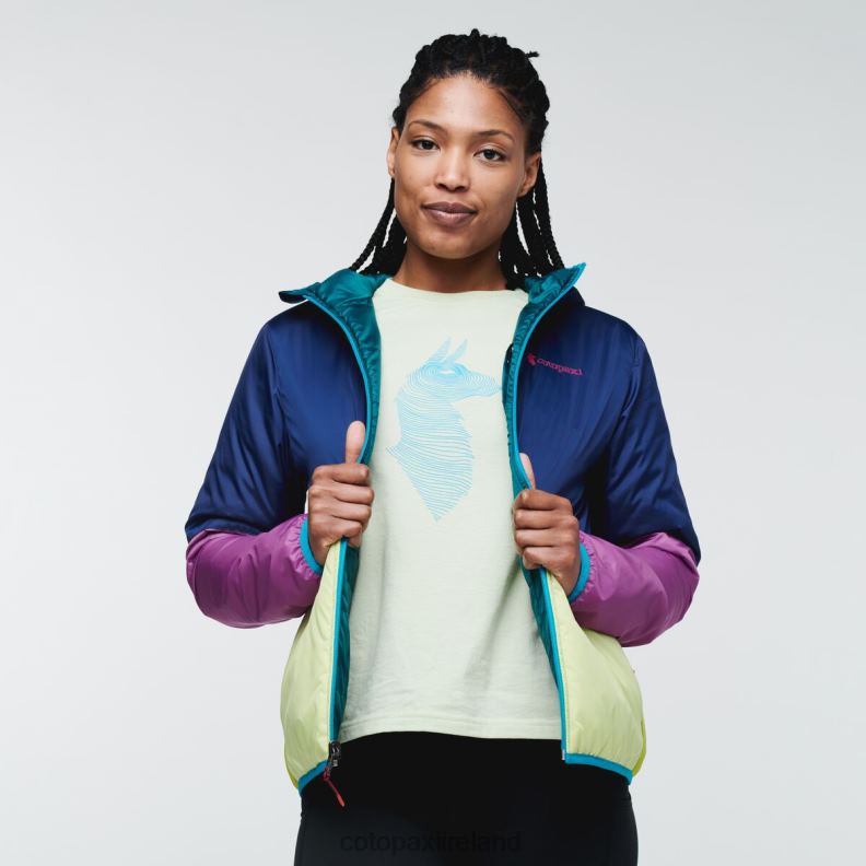 Teca Calido Hooded Jacket Women Cotopaxi Video Tape VPHP419 Clothing