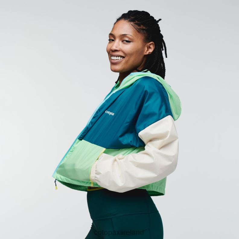Teca Crop Jacket Women Cotopaxi Clear Eyes VPHP414 Clothing