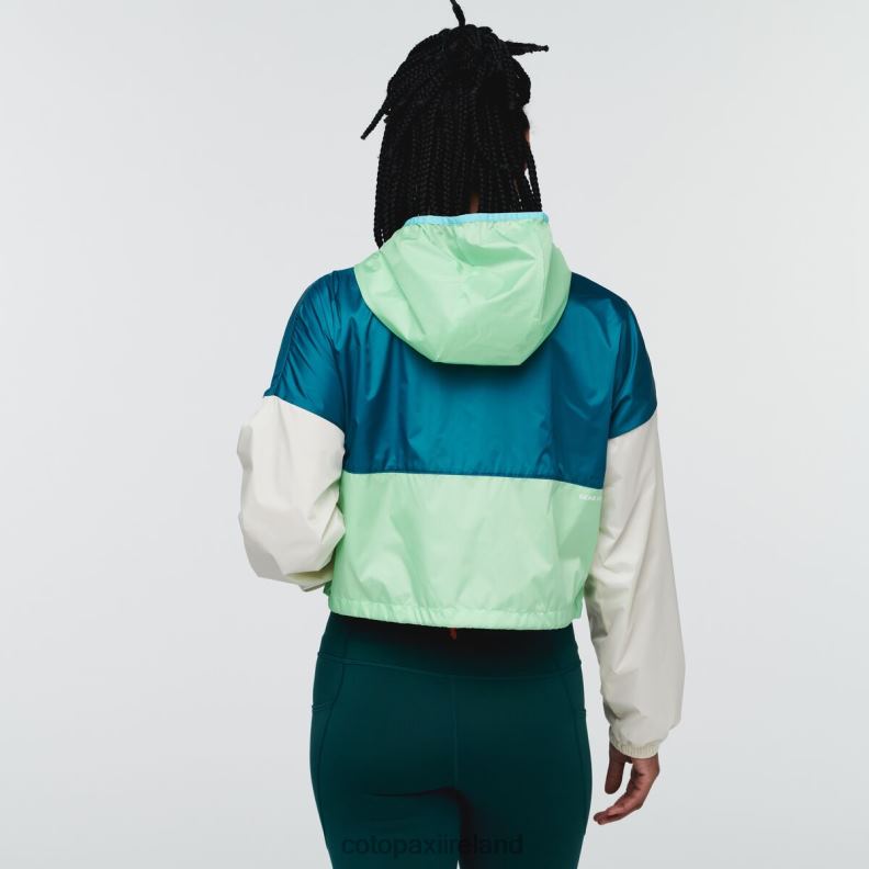 Teca Crop Jacket Women Cotopaxi Clear Eyes VPHP414 Clothing