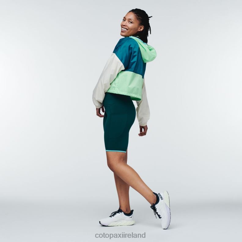 Teca Crop Jacket Women Cotopaxi Clear Eyes VPHP414 Clothing