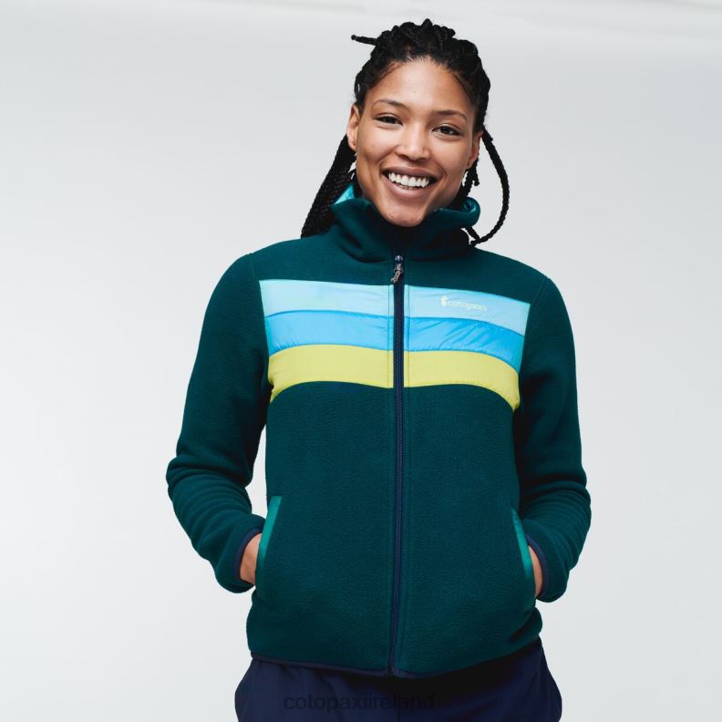 Teca Fleece Full-Zip Jacket Women Cotopaxi Kelp Forest VPHP436 Clothing