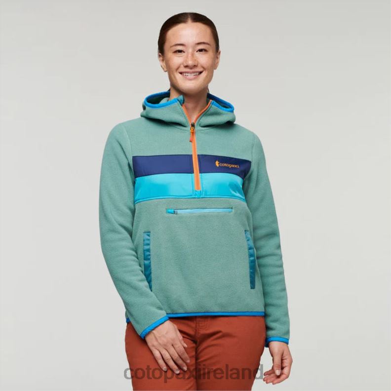 Teca Fleece Hooded Half-Zip Jacket Women Cotopaxi Kentucky VPHP442 Clothing