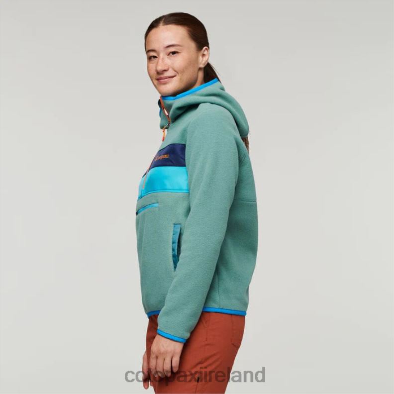 Teca Fleece Hooded Half-Zip Jacket Women Cotopaxi Kentucky VPHP442 Clothing