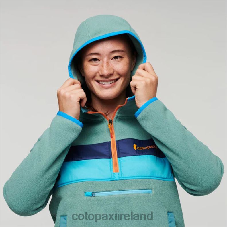 Teca Fleece Hooded Half-Zip Jacket Women Cotopaxi Kentucky VPHP442 Clothing