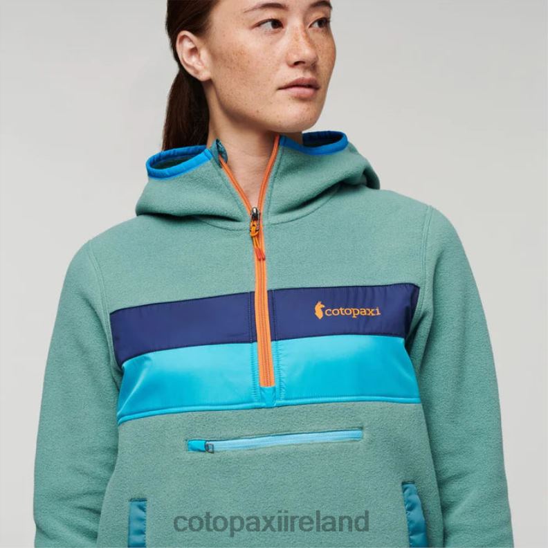 Teca Fleece Hooded Half-Zip Jacket Women Cotopaxi Kentucky VPHP442 Clothing