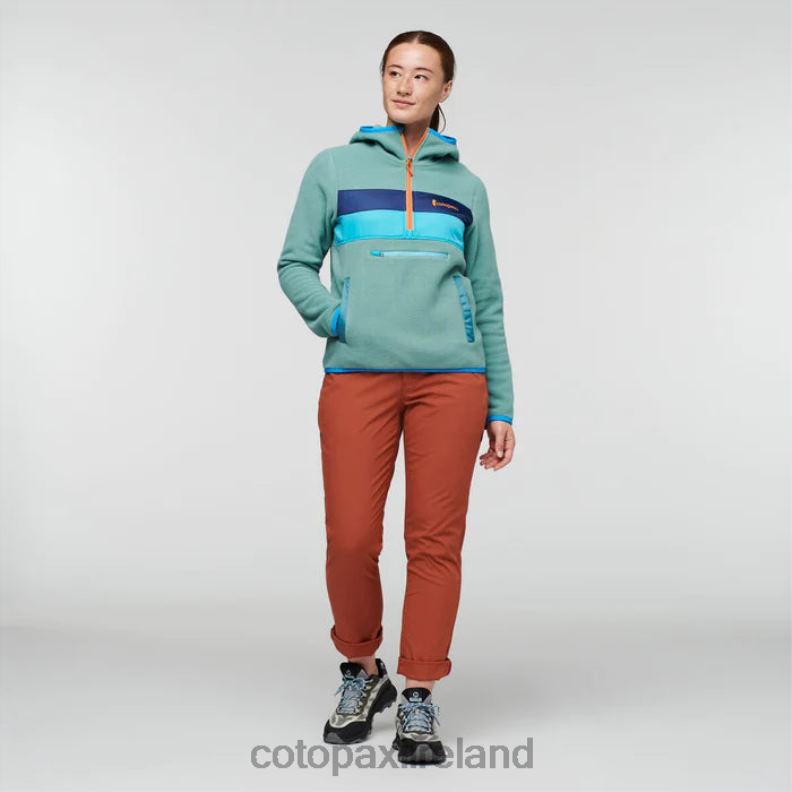 Teca Fleece Hooded Half-Zip Jacket Women Cotopaxi Kentucky VPHP442 Clothing