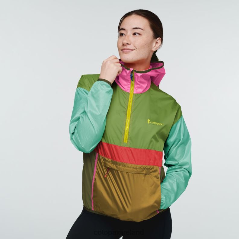 Teca Windbreaker Halfzip Women Cotopaxi Post Card VPHP412 Clothing