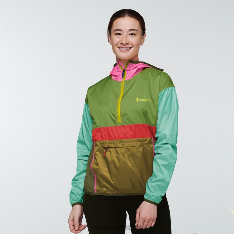 Teca Windbreaker Halfzip Women Cotopaxi Post Card VPHP412 Clothing