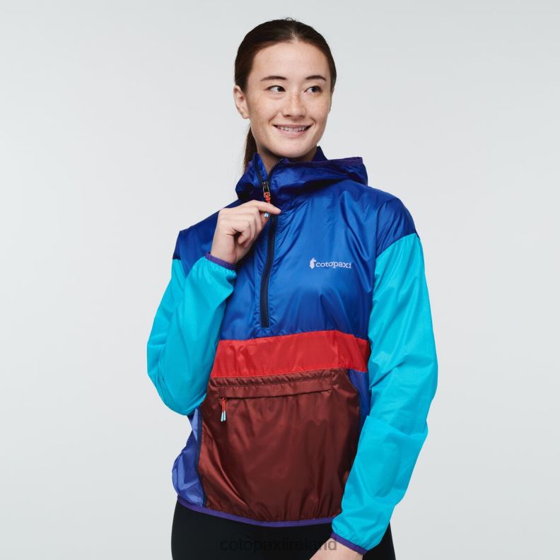 Teca Windbreaker Halfzip Women Cotopaxi Sailor's Sun VPHP413 Clothing