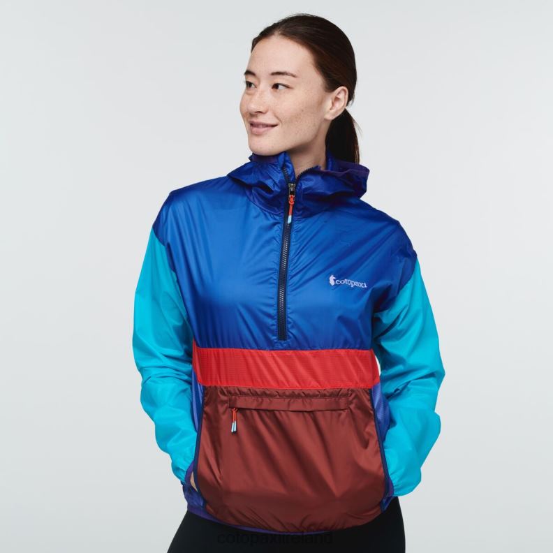Teca Windbreaker Halfzip Women Cotopaxi Sailor's Sun VPHP413 Clothing