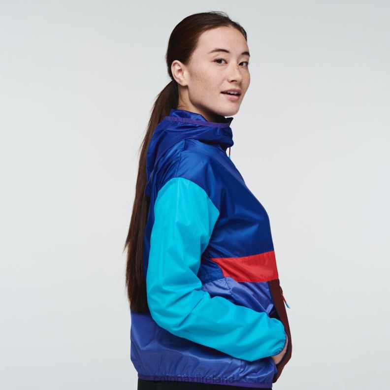 Teca Windbreaker Halfzip Women Cotopaxi Sailor's Sun VPHP413 Clothing