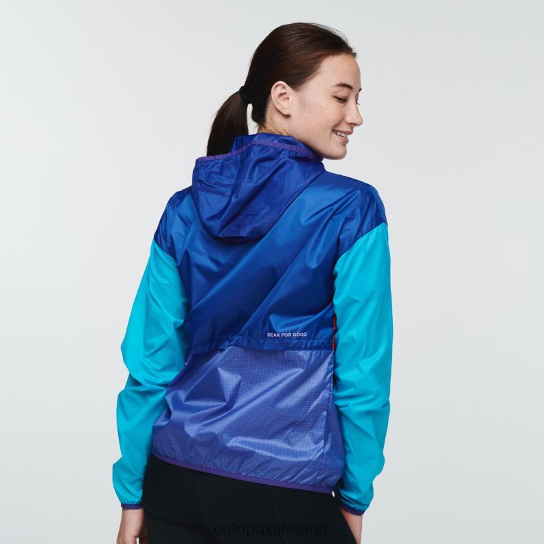Teca Windbreaker Halfzip Women Cotopaxi Sailor's Sun VPHP413 Clothing