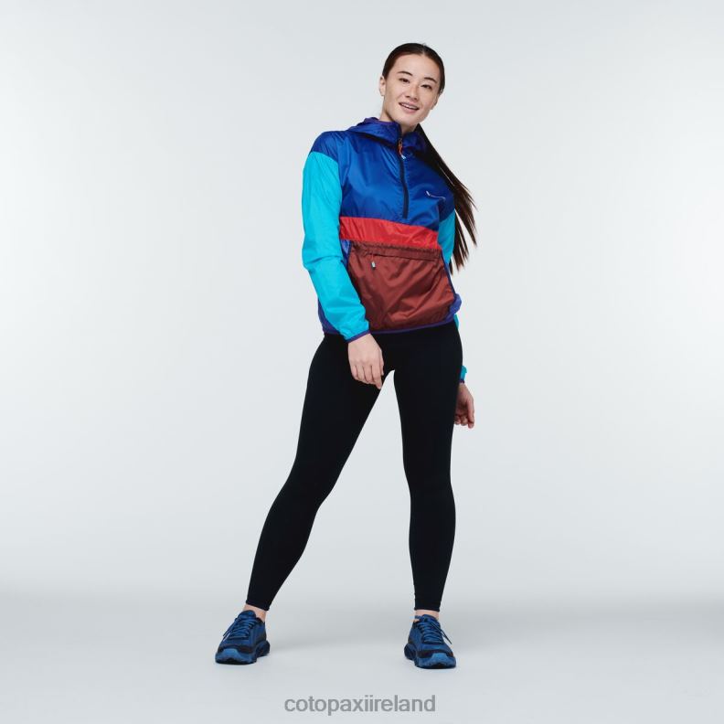Teca Windbreaker Halfzip Women Cotopaxi Sailor's Sun VPHP413 Clothing