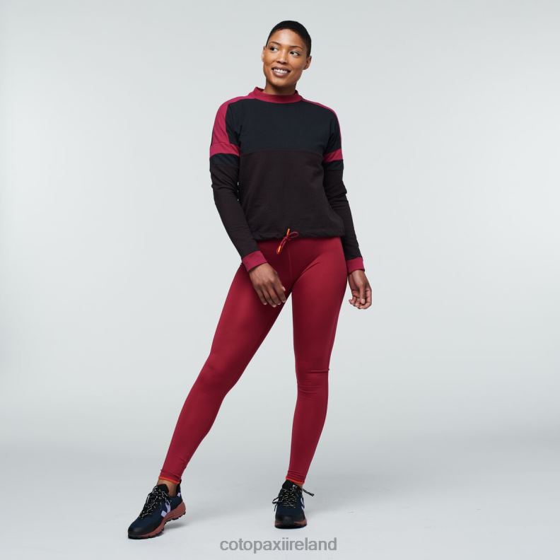 Bandera Sweatshirt Women Cotopaxi Black/Cavern VPHP455 Clothing