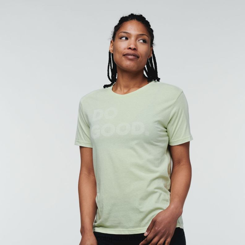 Do Good T-Shirt Women Cotopaxi Lichen VPHP467 Clothing