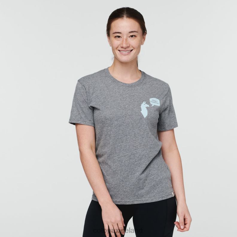 Have a Good Day T-Shirt Women Cotopaxi Heather Grey VPHP468 Clothing