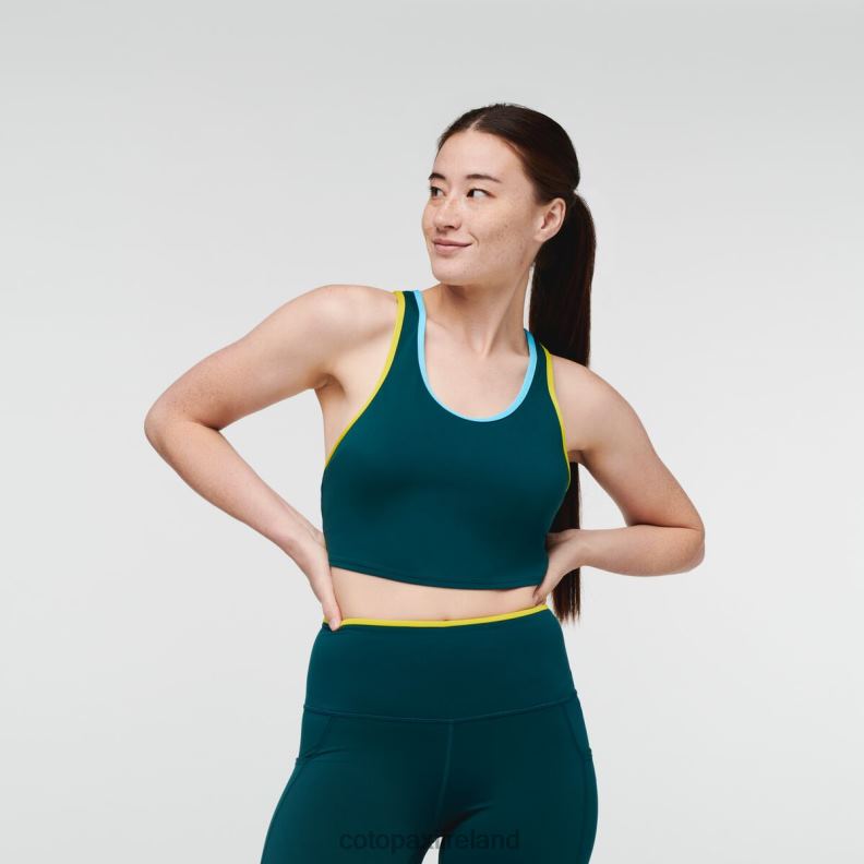 Mari Crop Women Cotopaxi Deep Ocean VPHP489 Clothing