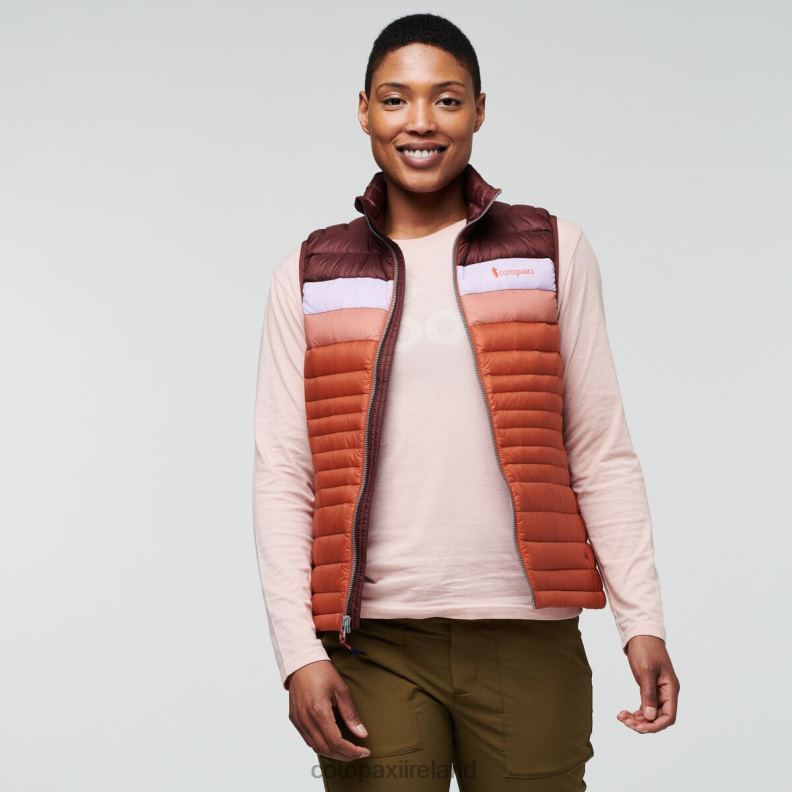 Fuego Down Vest Women Cotopaxi Chestnut/Spice VPHP446 Clothing