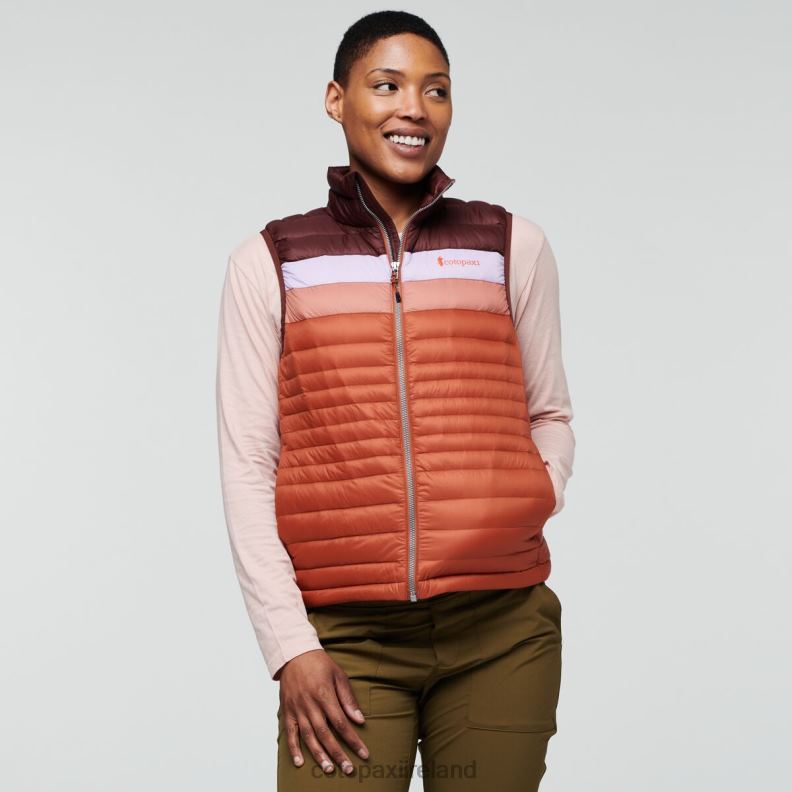Fuego Down Vest Women Cotopaxi Chestnut/Spice VPHP446 Clothing