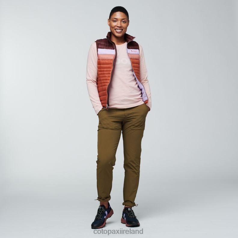 Fuego Down Vest Women Cotopaxi Chestnut/Spice VPHP446 Clothing