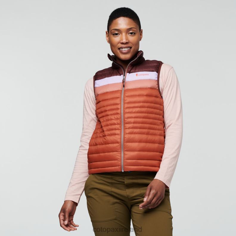 Fuego Down Vest Women Cotopaxi Chestnut/Spice VPHP446 Clothing
