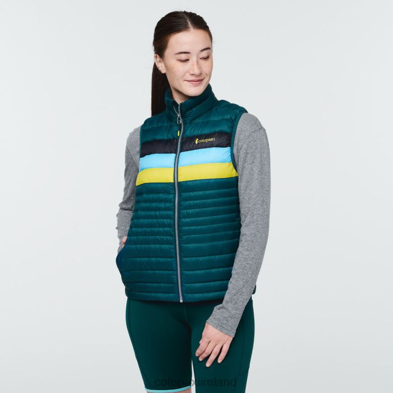 Fuego Down Vest Women Cotopaxi Deep Ocean VPHP449 Clothing