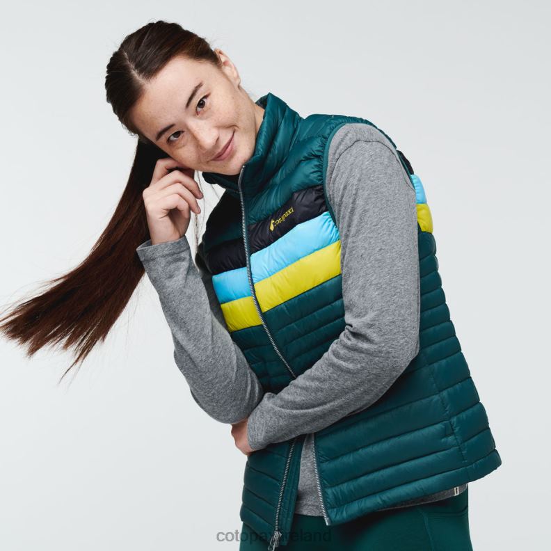 Fuego Down Vest Women Cotopaxi Deep Ocean VPHP449 Clothing