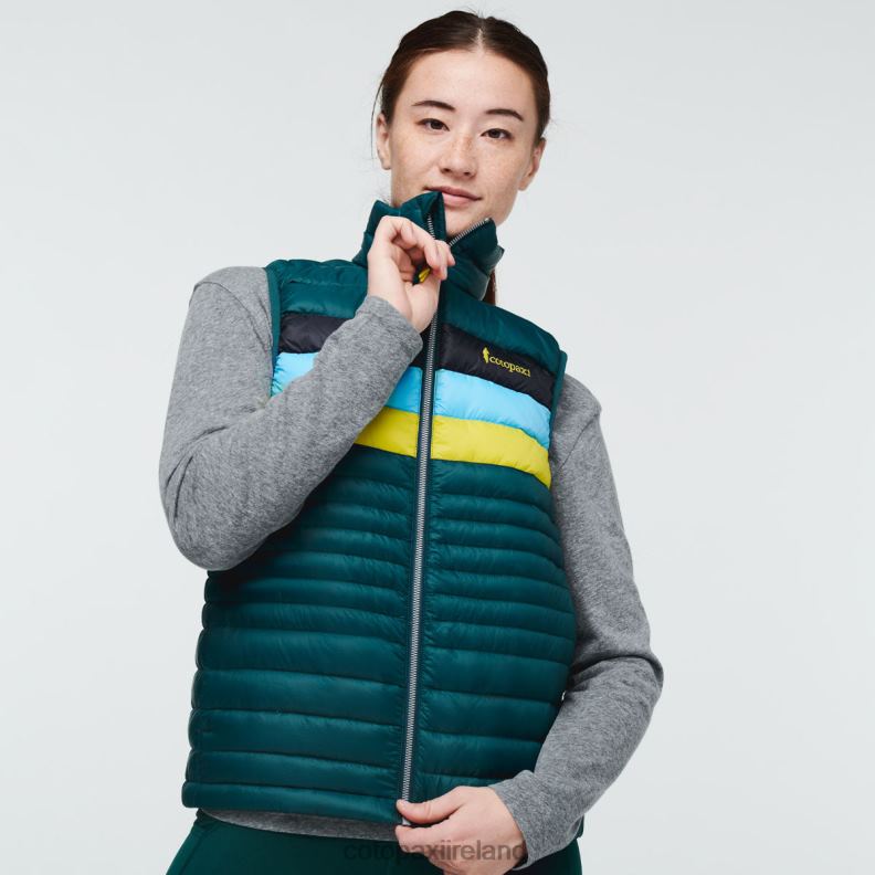 Fuego Down Vest Women Cotopaxi Deep Ocean VPHP449 Clothing